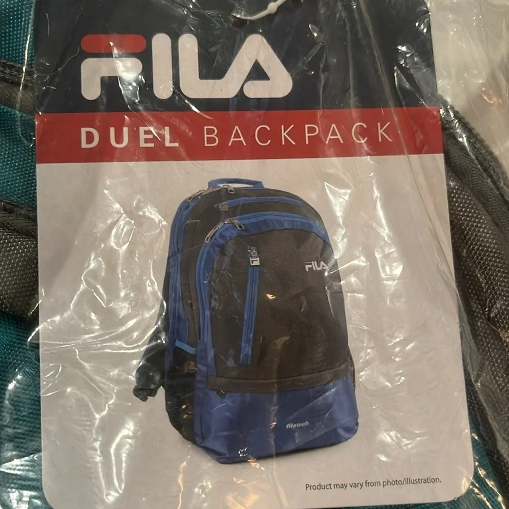 Fila Teal Duel Laptop Backpack/NWT